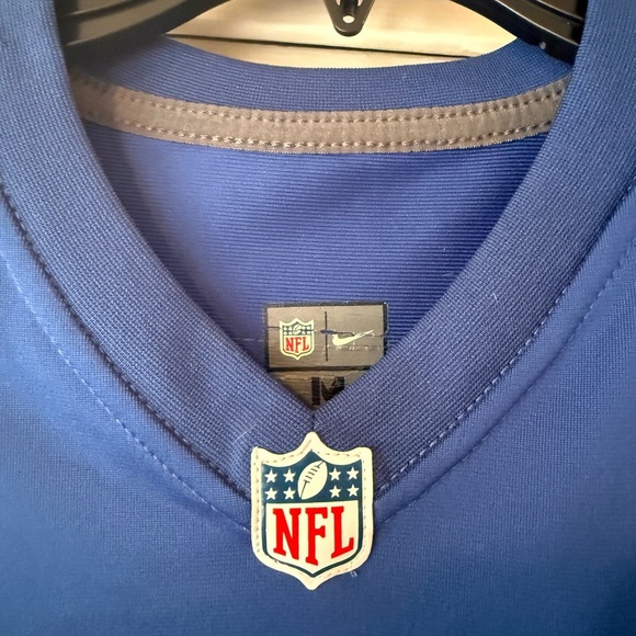 Youth Indianapolis Colts Andrew Luck Nike Royal Color Rush Game Jersey in Medium - Picture 4 of 11